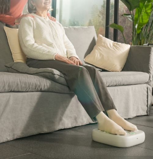 KiCA Entspannende Fuss-Massage Weiss