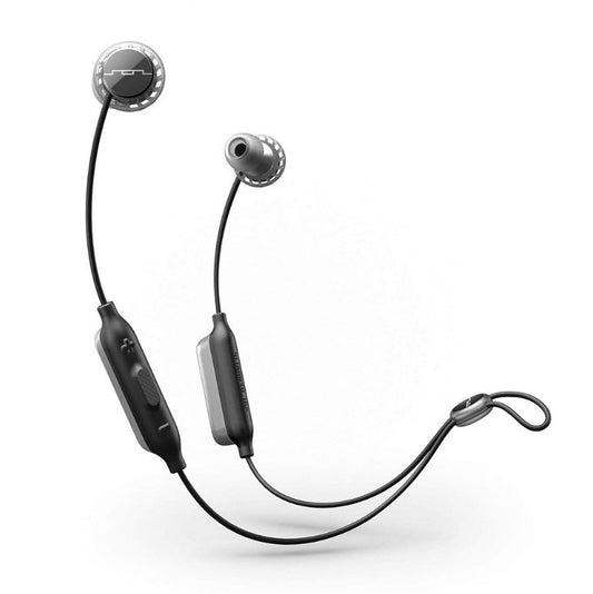 Wasserdichte Wireless In-Ear Kopfhörer – Schwarz mit 1-Button Remote/Mikrofon