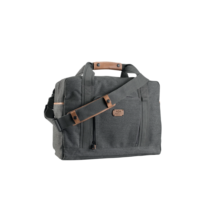House Of Marley Tasche Lively Up Leather Messenger