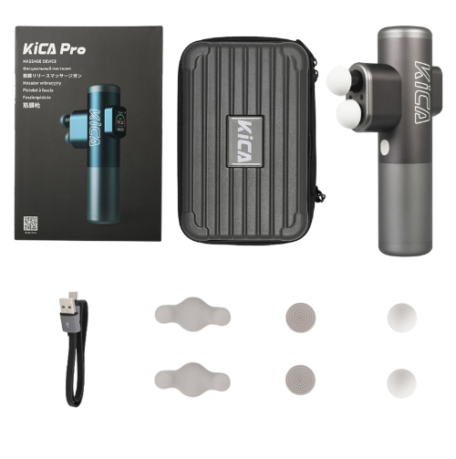 KiCA Profi Pro Massagepistole Grau