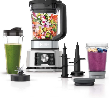 Ninja 3-in-1 Power Nutri Mixer mit Smart Torque & Auto-iQ 1'200 Watt CB350CH