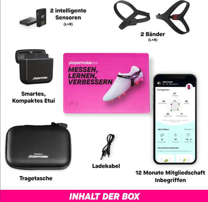 Playermaker Smarter Fussballtracker Large Kit