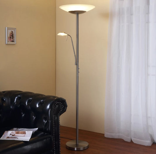 Leuchten - Lampen - LED-Stehleuchte Ragna mit Leselicht