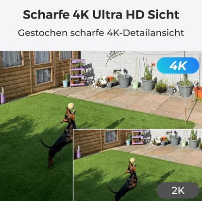 Reolink W430 4K WiFi Kamera – Wetterfeste 4K-Überwachung