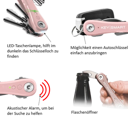 KeySmart iPro Schlüsselhalter mit Apple Find My