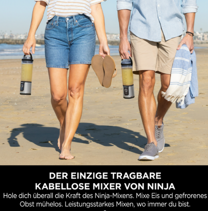 Ninja Kabelloser Mixer Tragbarer High-Speed-Mixer