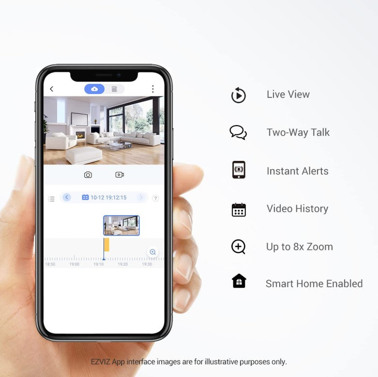 EZVIZ BC2 Akkubetriebene WiFi Kamera