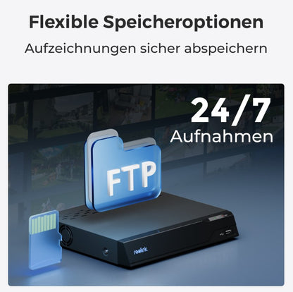 Reolink W430 4K WiFi Kamera – Wetterfeste 4K-Überwachung
