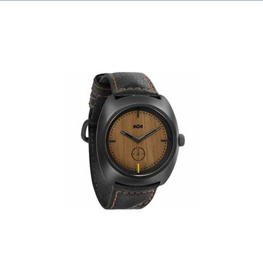 House Of Marley Uhr Transport Leather Watch Schwarz